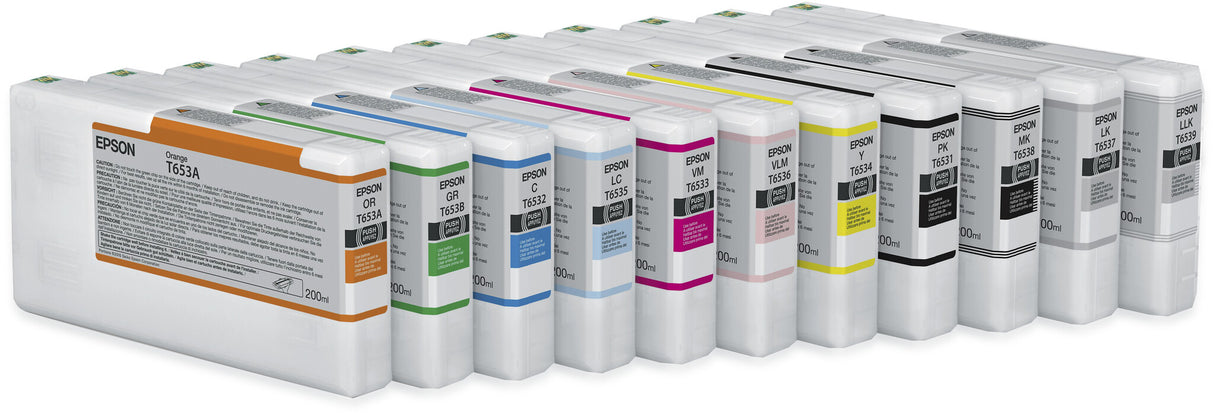 Epson T6537 Light Black Ink Cartridge (200ml)