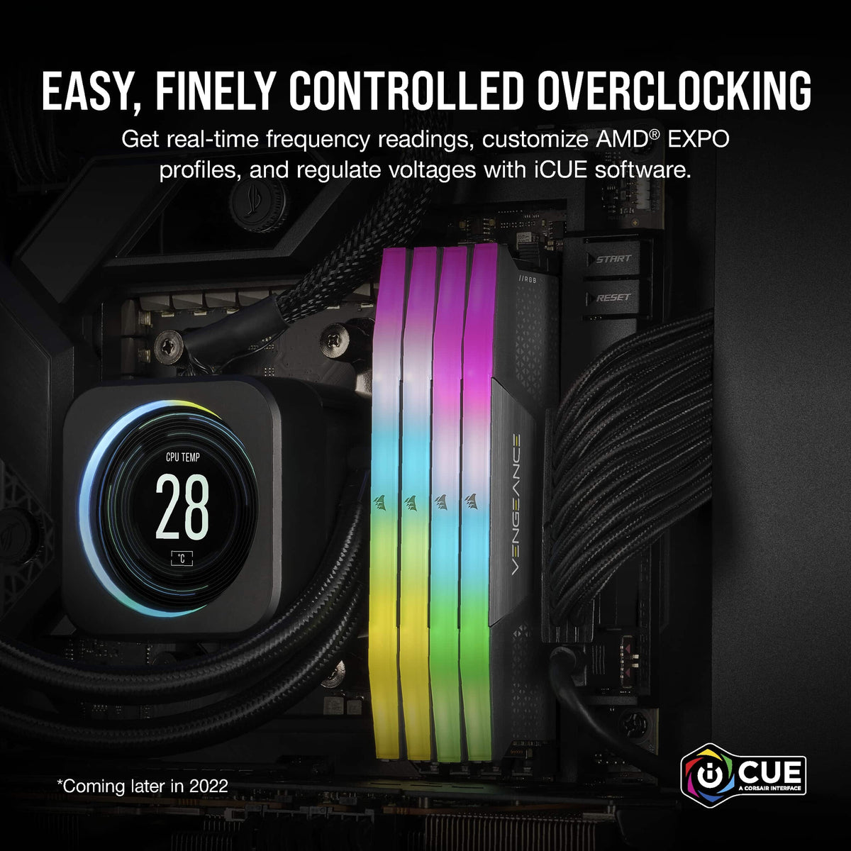 Corsair Vengeance RGB memory module 32 GB 2 x 16 GB DDR5 288-pin DIMM