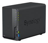 Synology DiskStation DS223 NAS/storage server Desktop Realtek RTD1619B 2 GB DDR4 0 TB