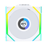 Lian Li UNI FAN SL Wireless LCD 120 Reverse Blade Computer case 12 cm White 3 pc(s)