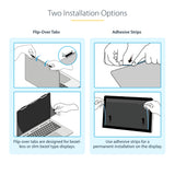 StarTech.com 14-inch 16:10 Flip-Over Privacy Screen with Touch, Anti-Glare Privacy Filter, Laptop Monitor Screen Protector with 51% Blue Light Reduction