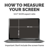 Fellowes PrivaScreen 33.8 cm (13.3") Laptop Frameless display privacy filter