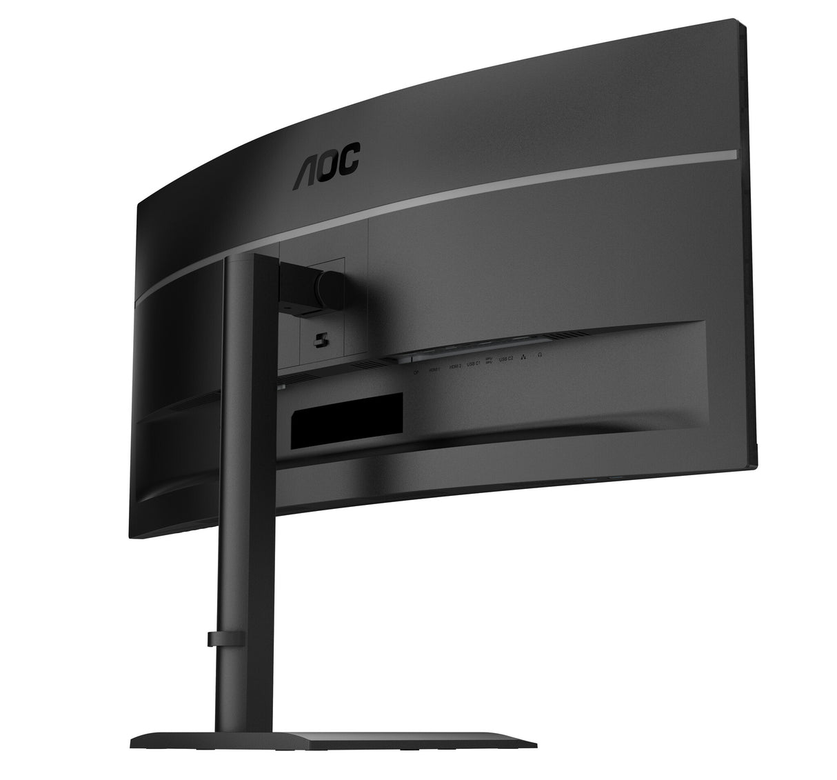 AOC E4 CU34E4CV computer monitor 86.4 cm (34") 3440 x 1440 pixels UltraWide Quad HD LCD Black