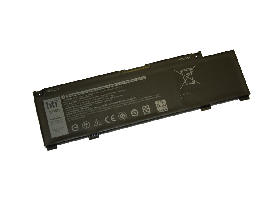 BTI M4GWP compatible 51Wh 3-cell battery for DELL G3 3590