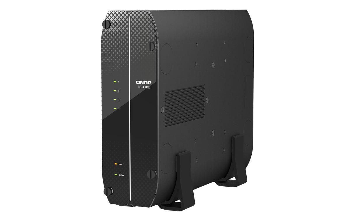 QNAP TS-410E NAS Tower Intel® Celeron® J6412 8 GB 0 TB QNAP QTS Black