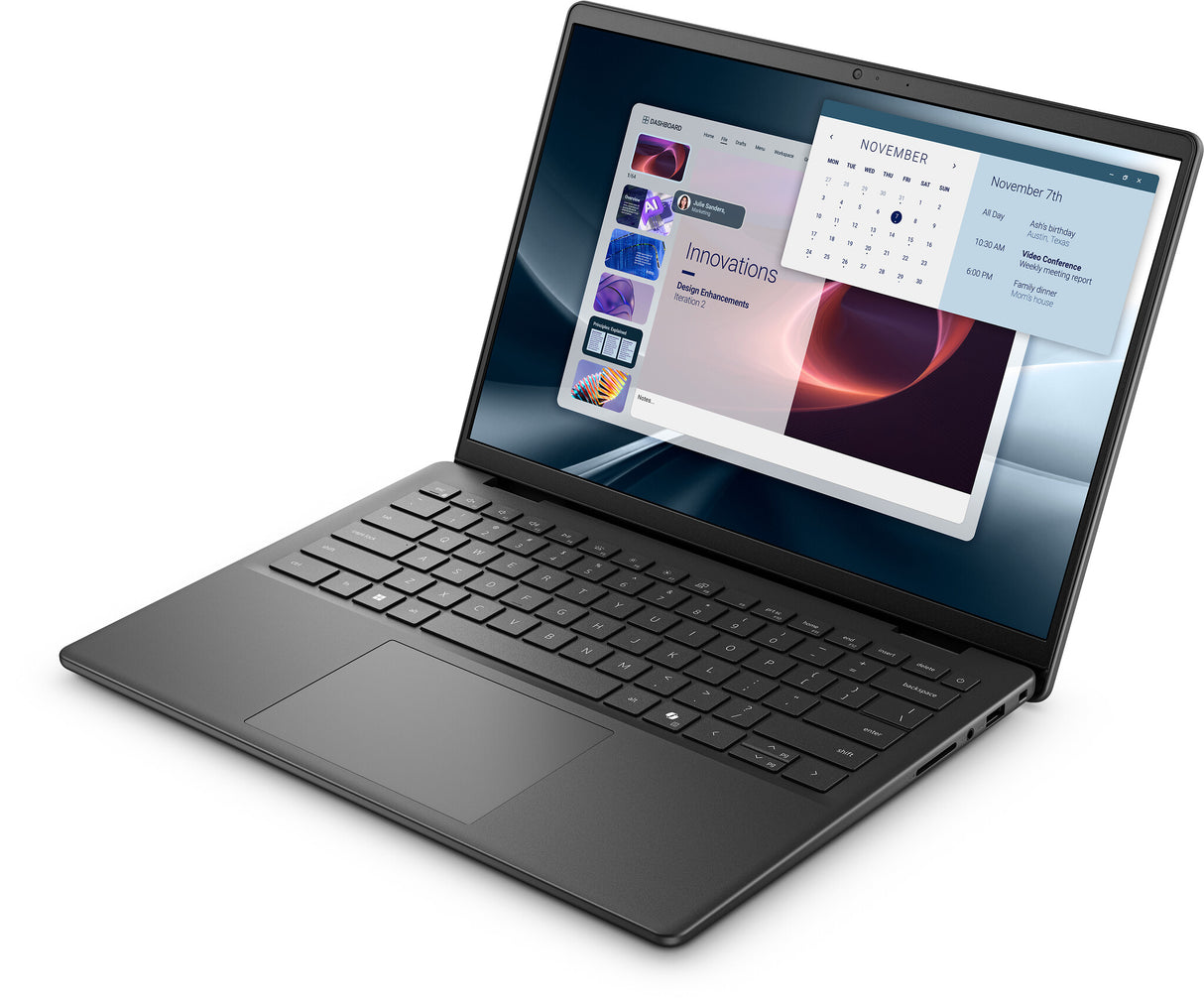 DELL Pro 14 Essential PV14255 AMD Ryzen™ 5 220 Laptop 35.6 cm (14") Full HD+ 16 GB DDR5-SDRAM 512 GB SSD Wi-Fi 6 (802.11ax) Windows 11 Pro UK English Black
