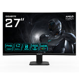 GIGABYTE GS27FC2 27" FHD Curved Gaming Monitor - 1920 x 1080, 240Hz, 1, 350 cd/m², HDR Ready, HDMI 2.0, Displayport 1.4