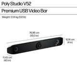 HP Poly Studio V52 USB Video Bar
