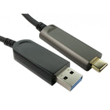 Cables Direct AOCUSB3C-921-05 USB cable USB 3.2 Gen 1 (3.1 Gen 1) 5 m USB A USB C 10 Gbit/s Black