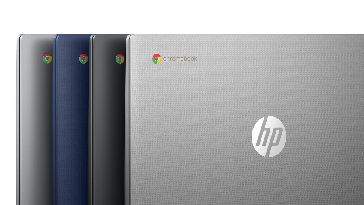 HP 14A-NM0006NAX MTK 540 4GB 64GB CHR Chromebook 35.6 cm (14") HD LPDDR5-SDRAM eMMC Wi-Fi 6 (802.11ax) ChromeOS Silver