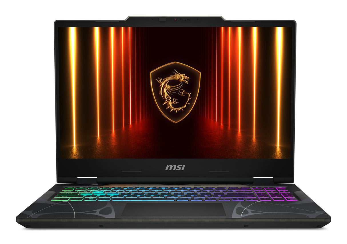MSI Cyborg 15 B2RWEKG-021UK Intel Core 7 240H Laptop 39.6 cm (15.6") Full HD 16 GB DDR5-SDRAM 512 GB SSD NVIDIA GeForce RTX 5050 Wi-Fi 6E (802.11ax) Windows 11 Home Black