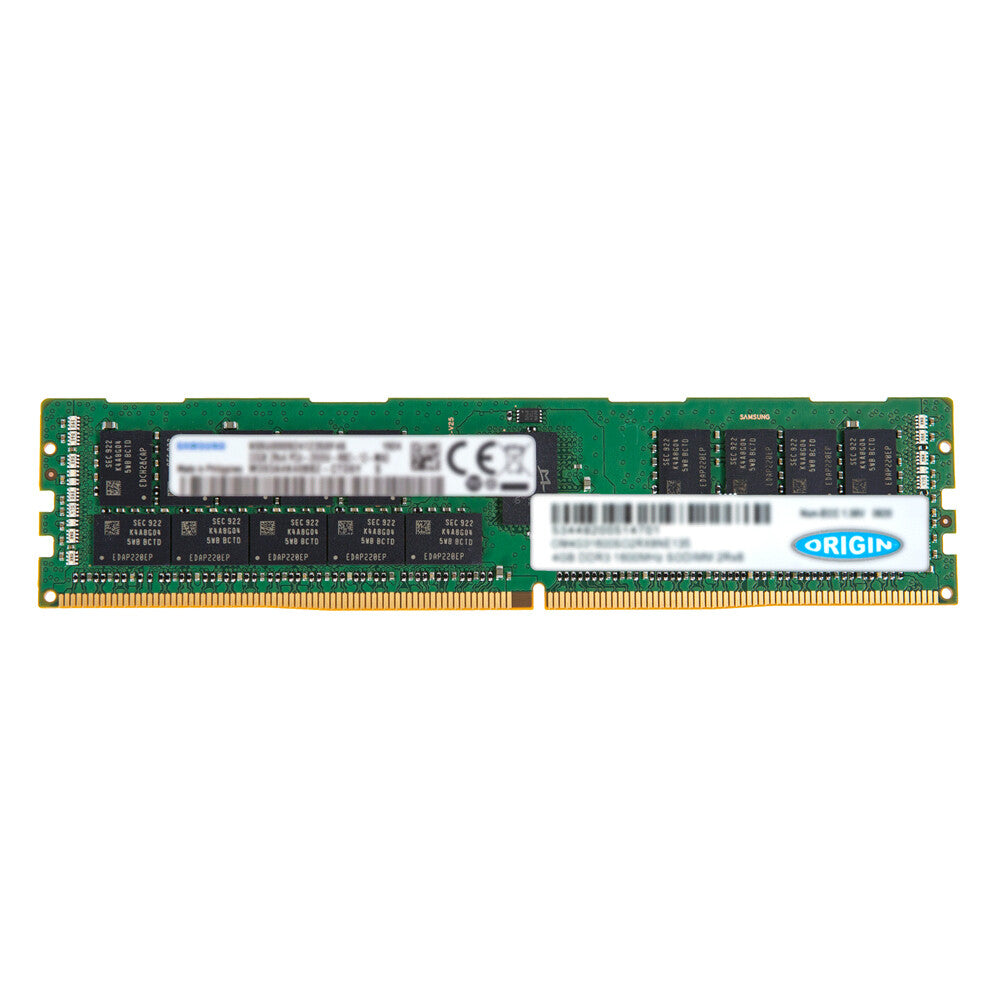 Origin Storage 16GB DDR4 2666MHz RDIMM 1Rx4 ECC 1.2V