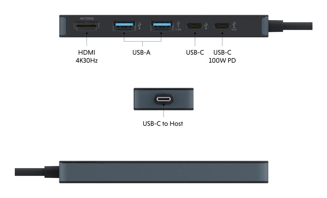 Targus HyperDrive Wired Dock Black