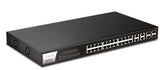 DrayTek P1282 Managed Gigabit Ethernet (10/100/1000) Power over Ethernet (PoE) 1U Black