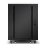 APC NetShelter Soundproof, 17U, Server Rack Enclosure, 230V, Maple