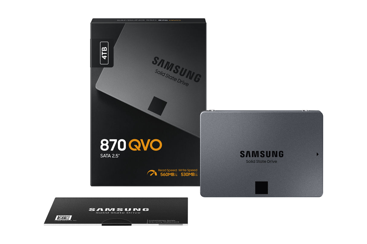 Disque SSD Samsung QVO 870 4 To 2,5" SATA III