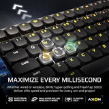 Corsair VANGUARD AIR 99 keyboard Gaming RF Wireless + USB QWERTY UK English Black