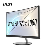 MSI Pro MP271CA computer monitor 68.6 cm (27") 1920 x 1080 pixels Full HD LED Black