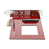 StarTech.com U.2 to PCIe Adapter for 2.5" U.2 NVMe SSD - SFF-8639 - x4 PCI Express 4.0