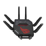 ASUS ROG Rapture GT-BE98 wireless router 10 Gigabit Ethernet Quad-band (2.4 GHz / 5 GHz-1 / 5 GHz-2 / 6 GHz) Black