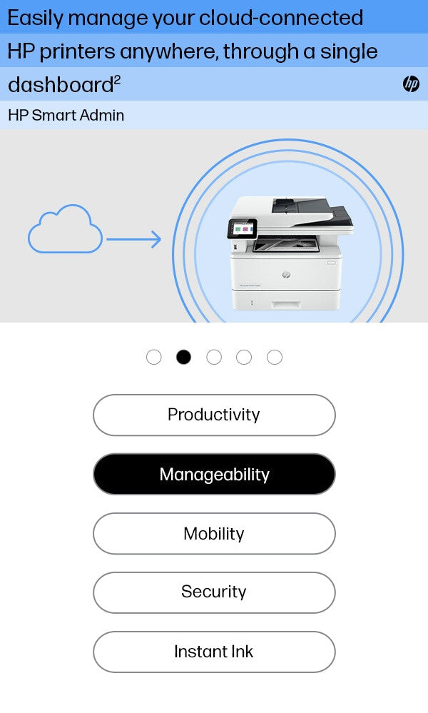 HP LaserJet Pro MFP 4102dw Printer