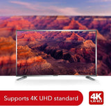 AV Access 1 in 2 Out UHD 4K@60Hz 1080p@120Hz HDMI 2.0 Splitter with Auto Downscaling,18Gbps Zero Latency, 1×2 4K HDMI Splitter with HDR10 and 3D, HD Lossless Audio, HDCP 2.2, Auto EDID Management