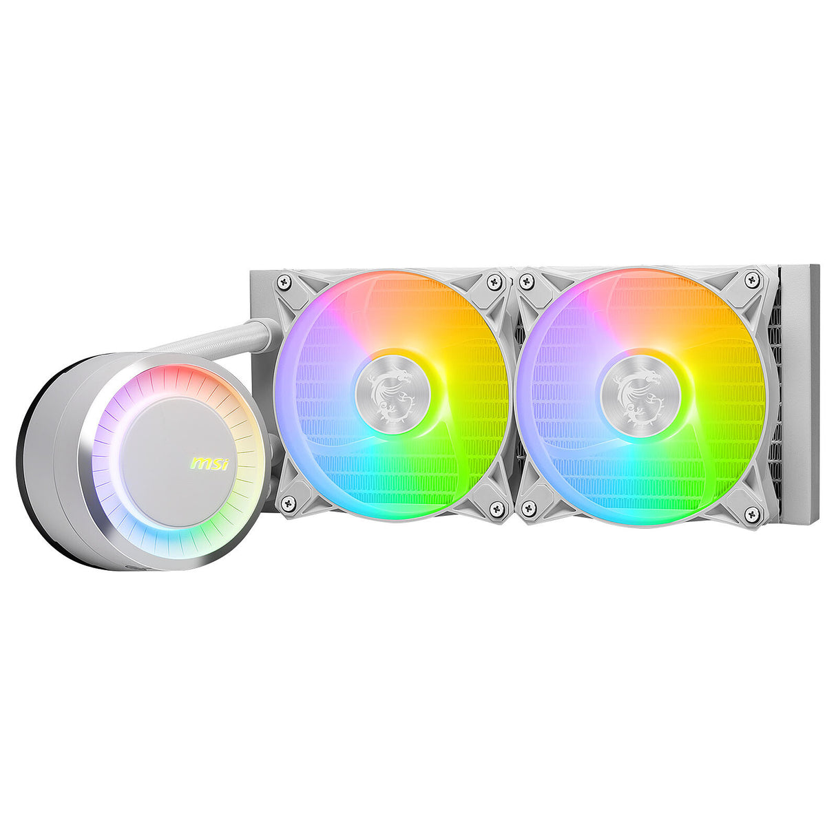 MSI MAG Coreliquid E240 WHITE Motherboard, Processor Liquid cooling kit 12 cm