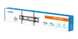Manhattan Wall Mount for TV & Monitors (Tiltable), For screens 37" to 65", VESA compatibility: all between 200x200mm to 600x400mm - check the dimensions of the four mounting holes on back of screen to ensure it fits, Max 45kg, Black, Bracket