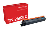 Everyday™ Cyan Toner by Xerox compatible with Brother TN248XLC, High capacity