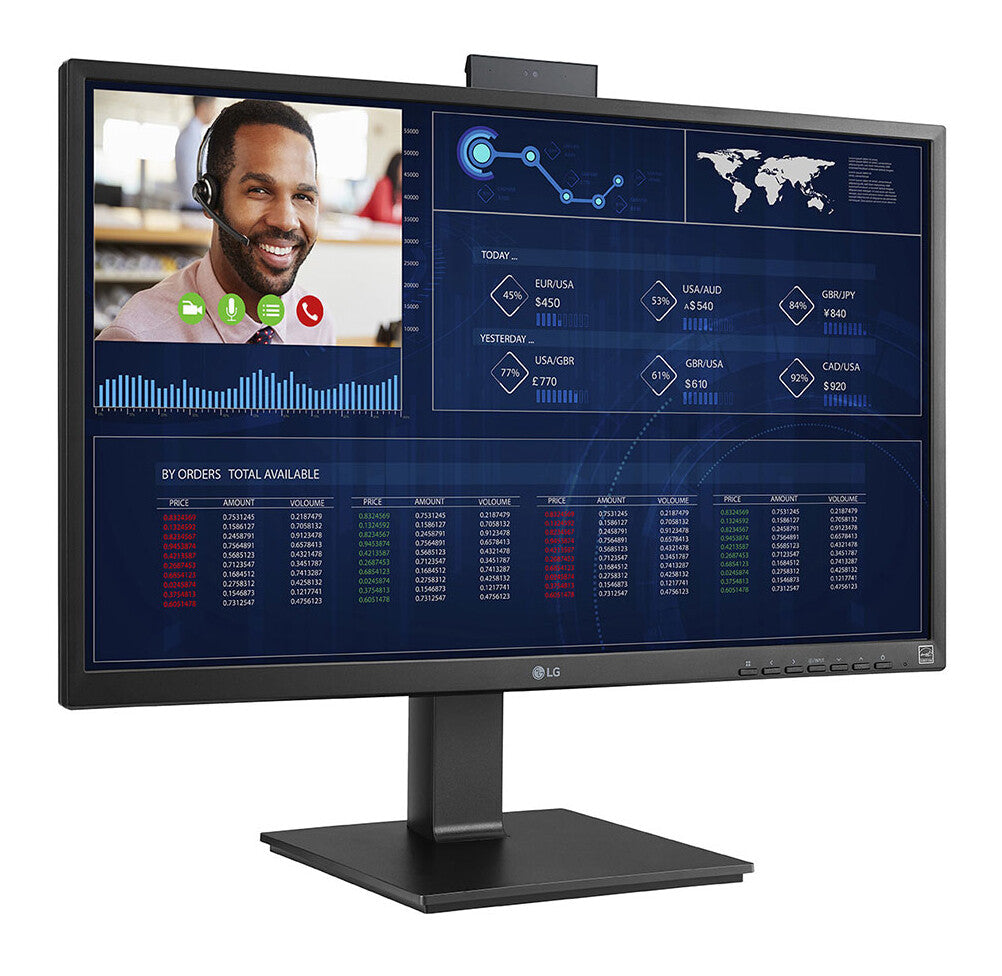 LG 27CQ650N-6N Intel® Pentium® N6005 68.6 cm (27") 1920 x 1080 pixels All-in-One PC 4 GB DDR4-SDRAM 16 GB eMMC Wi-Fi 6 (802.11ax) Black