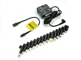 BTI 65W Universal AC Adapter for HP/Dell/Lenovo/Asus/Acer/Sony/Toshiba/Fujitsu/Samsung etc. Includes USB-C connector as well as 15 additional options to power a wide range of the most popular laptops. UK power cable also provided