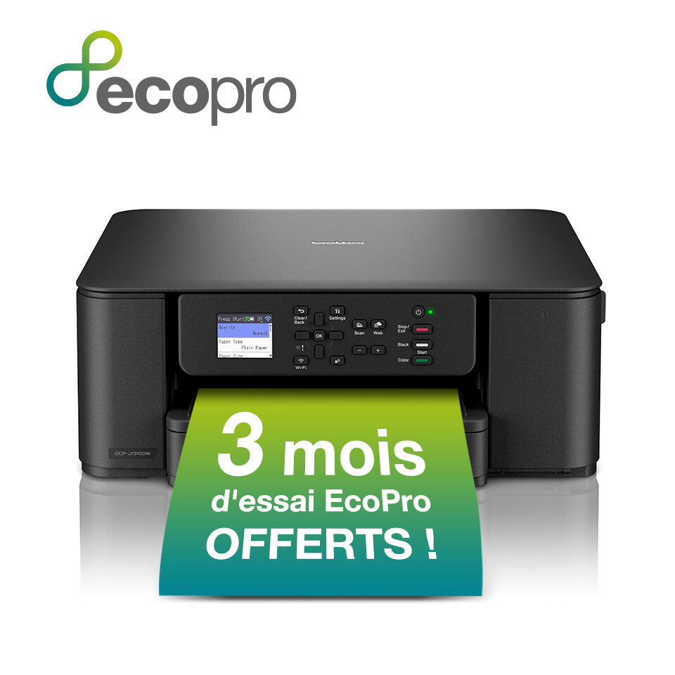 Brother 3-in-1 Compact Wireless Inkjet Printer DCP-J1310DW