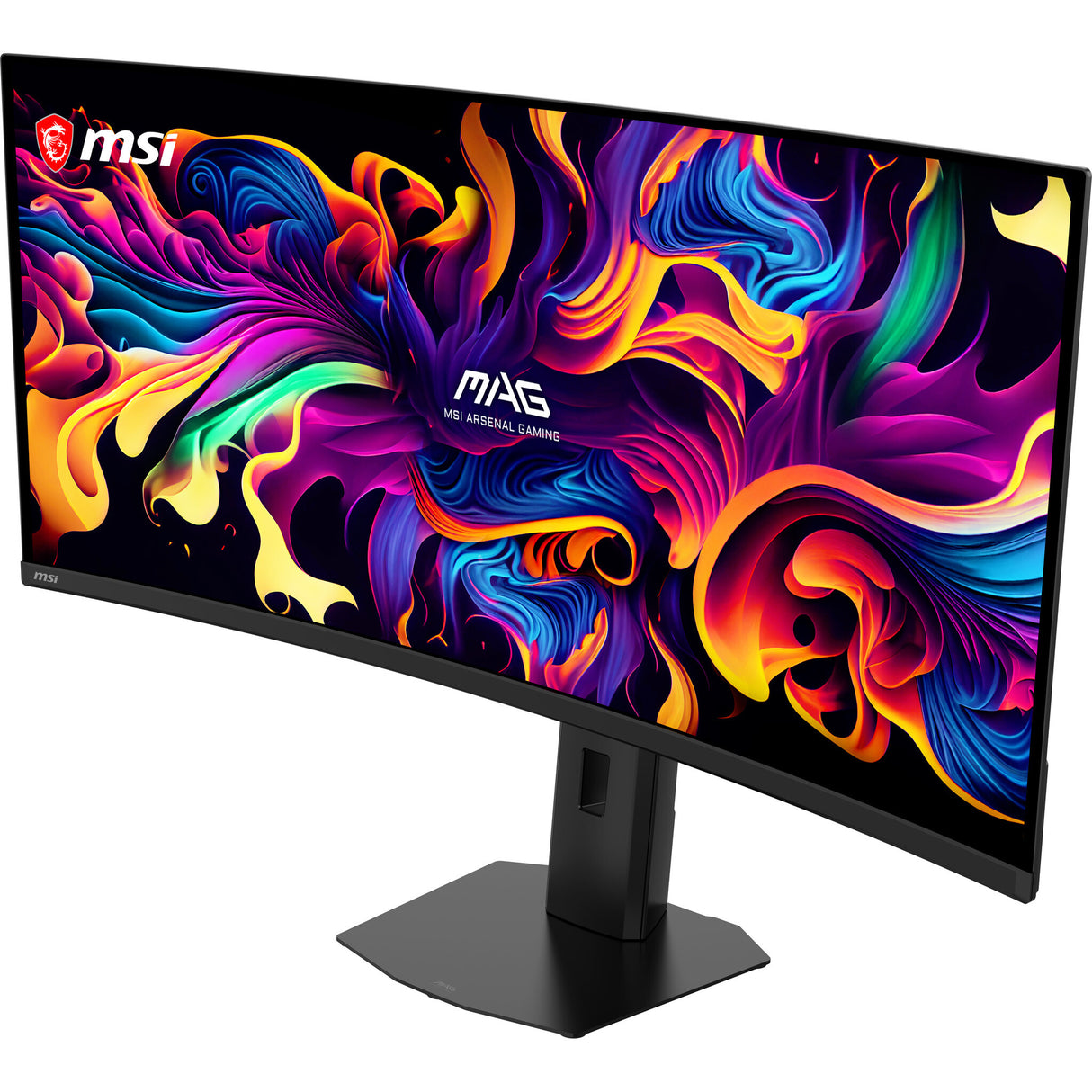 MSI MAG 341CQP QD-OLED X28 computer monitor 86.4 cm (34") 3440 x 1440 pixels UltraWide Quad HD Black