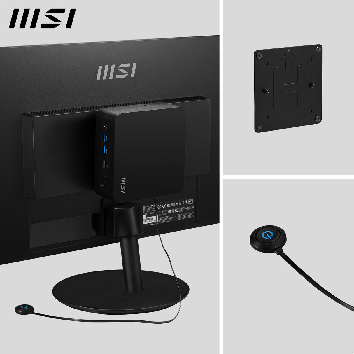 MSI Cubi NUC 13MQG Intel Core i7 1365U vPRO Barebone, NUC, SFF, Mini Computer, HTPC, (NO RAM, NO Storage, NO OS), vPRO/Intel Graphics/DDR5/Dual ThunderBolt 4/Dual HDMI/Dual LAN/WiFi 6E/BT 5.3/VESA