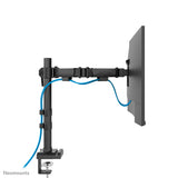 Neomounts DS60-600BL1 Monitor arm 10-32" - Quick-fix - 180°-stop