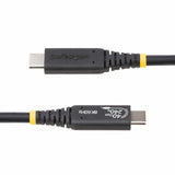 StarTech.com 3ft (1m) USB4 Cable 40Gbps, 240W (5A) Power Delivery, 8K 120Hz / 4K 240Hz DP Alt Mode, USB-IF Certified USB-C Cable - Thunderbolt Compatible