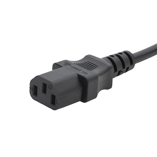 connektgear 1m UK Mains Power Cable - UK Plug to C13 Socket