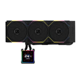 Lian Li HydroShift II LCD-S 360 TL Processor Liquid cooling kit 12 cm Black 1 pc(s)