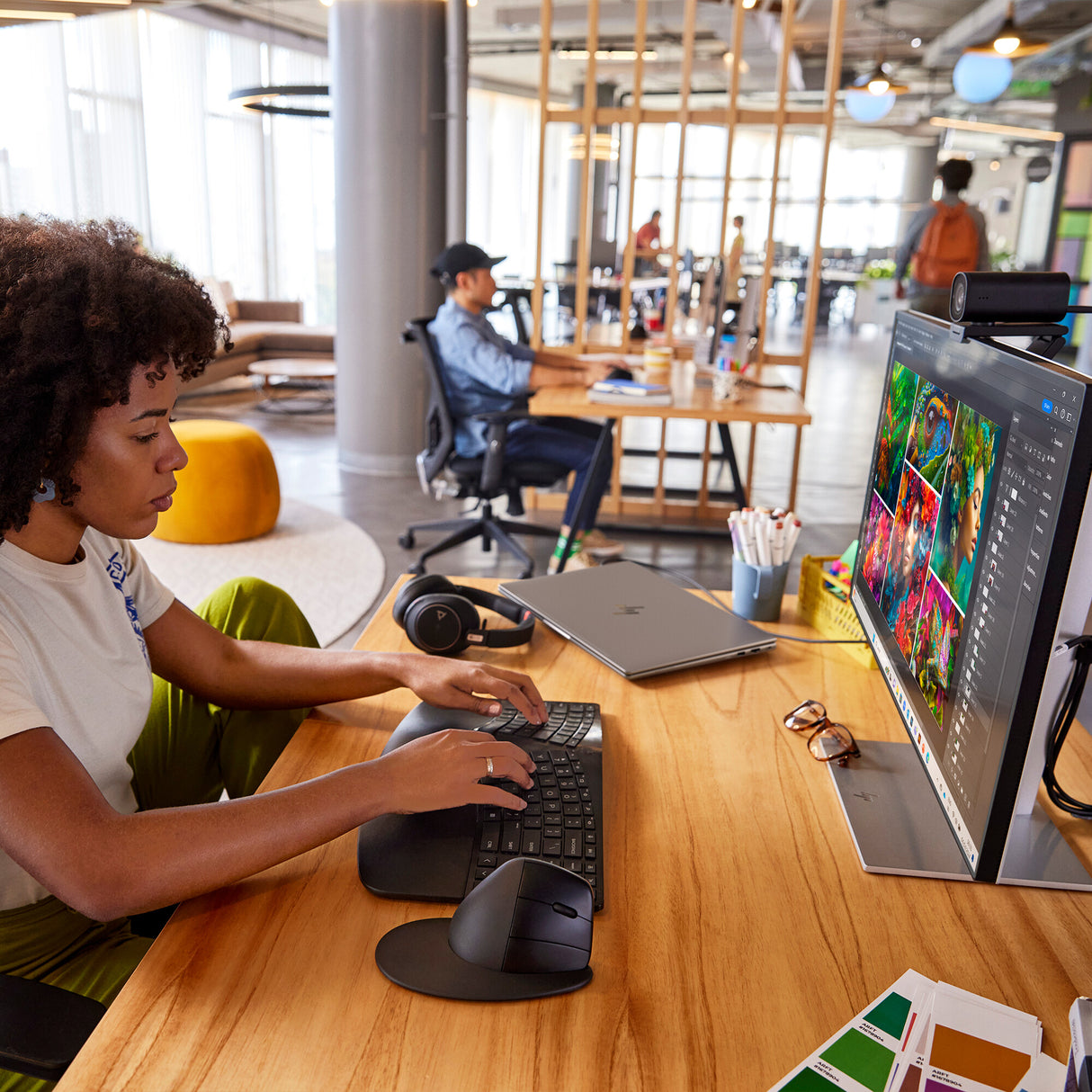 HP ZBook Power G11 A AMD Ryzen™ 9 8945HS Mobile workstation 40.6 cm (16") WQXGA 64 GB DDR5-SDRAM 1 TB SSD Wi-Fi 6E (802.11ax) Windows 11 Pro AI PC Grey