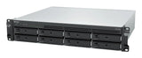 Synology RackStation RS1226RP+ NAS/storage server Rack (2U) AMD Ryzen V1500B 4 GB DDR4 0 TB Synology DSM Black