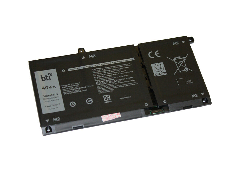 BTI 3-cell 38Wh CF5RH compatible laptop battery for Dell Latitude 3410 3510 Vostro 5501 5502 - 18 month warranty
