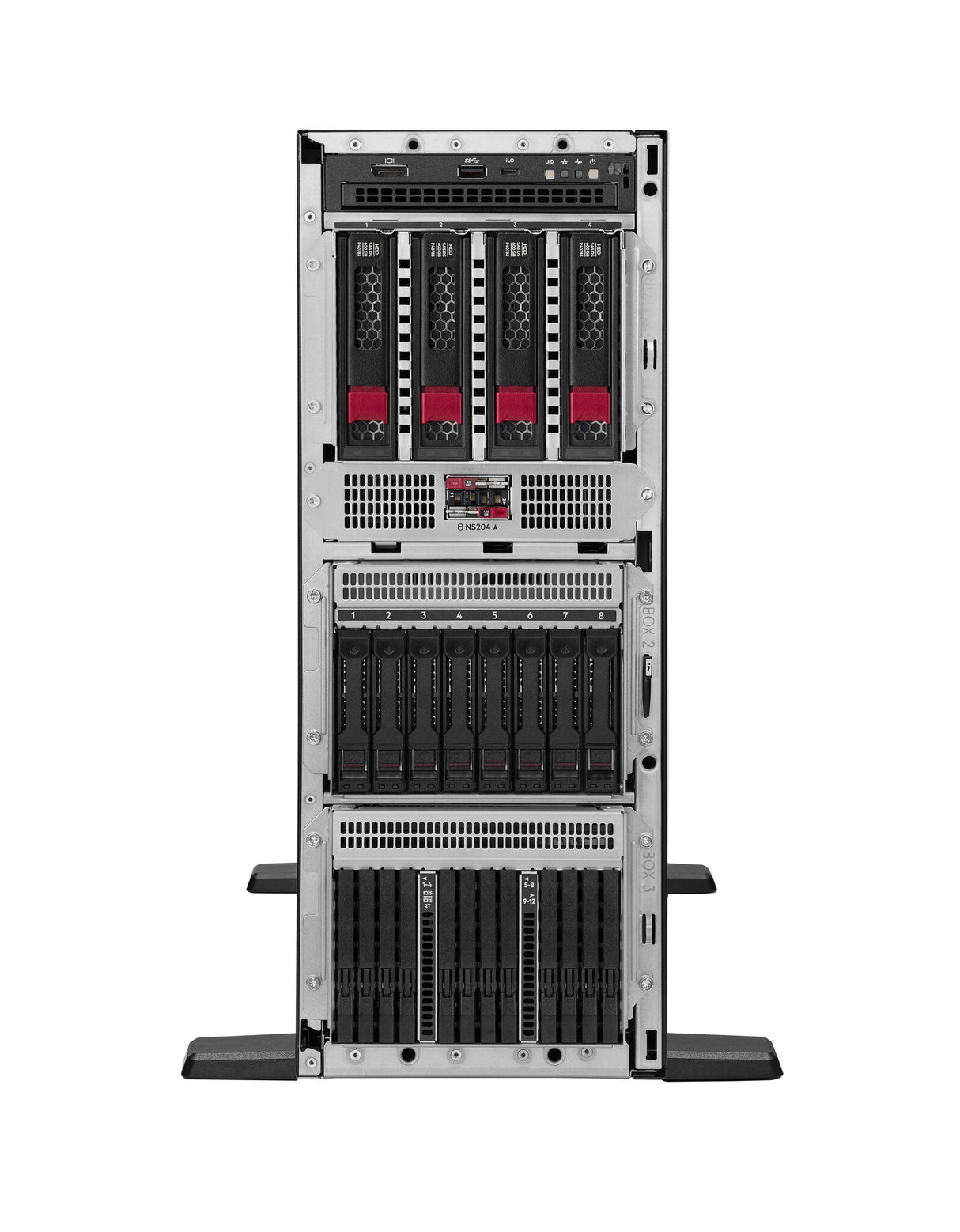 HPE ProLiant Compute ML350 Gen12 6505P 12c 1x64GB-R 8SFF MR408i-o 2x960GB SSD 2x1000W PS EU Server