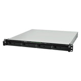 Synology RackStation RS826+ NAS/storage server Rack (1U) AMD Ryzen V1500B 4 GB DDR4 0 TB DiskStation Manager Black, Grey