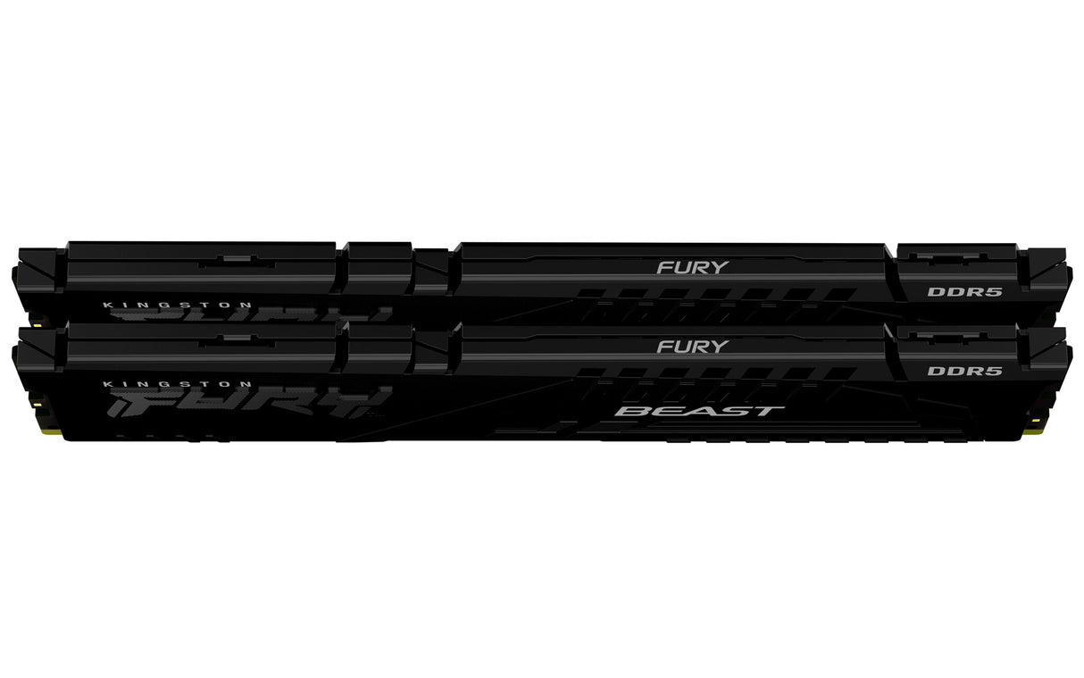 Kingston Technology FURY Beast 64GB 6000MT/s DDR5 CL40 DIMM (Kit of 2) Black XMP