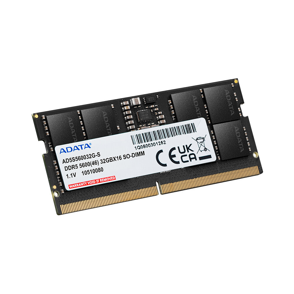 ADATA Premier memory module 16 GB 1 x 16 GB DDR5 262-pin SO-DIMM ECC