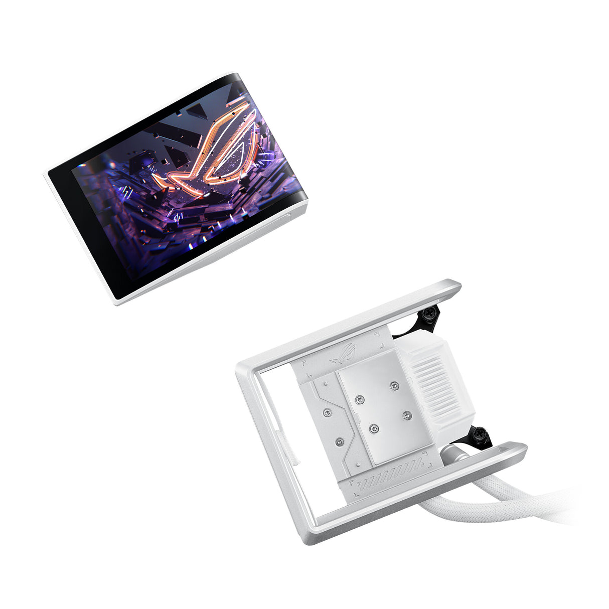 ASUS ROG RYUO IV 360 ARGB WHT Processor All-in-one liquid cooler 12 cm White
