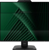 MSI Pro MP242PMG 23.8 Inch Monitor, FHD (1920 x 1080), 120Hz, IPS, 1ms, 1x HDMI 1.4b, 1x DP 1.2a, 1x D-Sub(VGA), 2xUSB 5Gbps Type-A, 1x USB 5Gbps Type-B, Built-in Speakers, Webcam, Anti-Glare, Anti-Flicker, Less Blue light, TÜV Certified, VESA, Kensington
