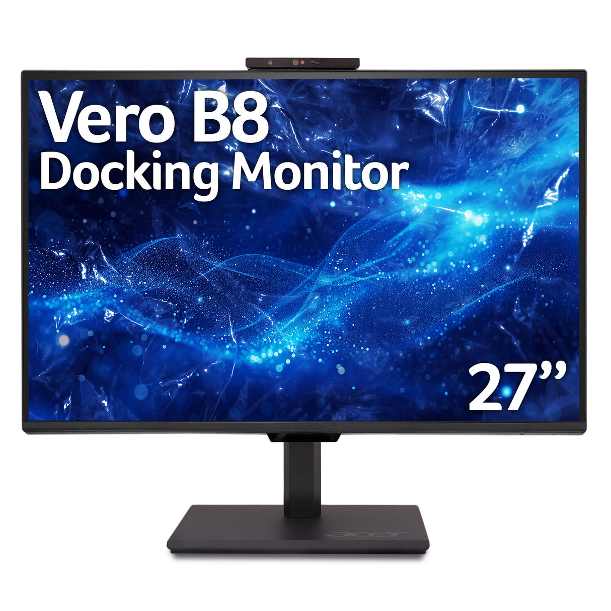 Acer B8 Vero B278UG - 27", Quad HD (2560x1440), 120Hz, 4ms, AMD Adaptive-Sync, KVM Switch, 5MP Webcam, Monitor