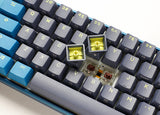 Ducky One3 Daybreak SF keyboard Gaming USB UK English Blue, Yellow, Grey