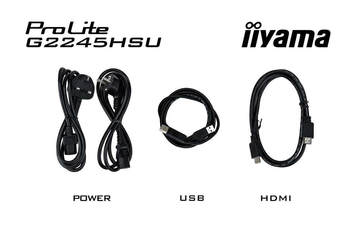iiyama G-MASTER Get ahead with the G2245HSU Black Hawk with IPS Panel Technology and 1ms MPRT